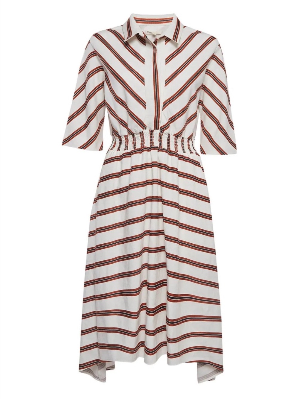Maje Romala Striped Shirt Dress sz 2